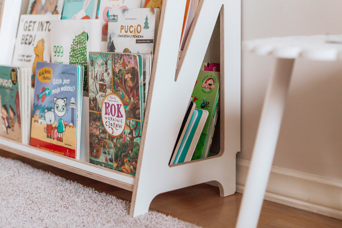 HINGI MIRU White Bookshelf