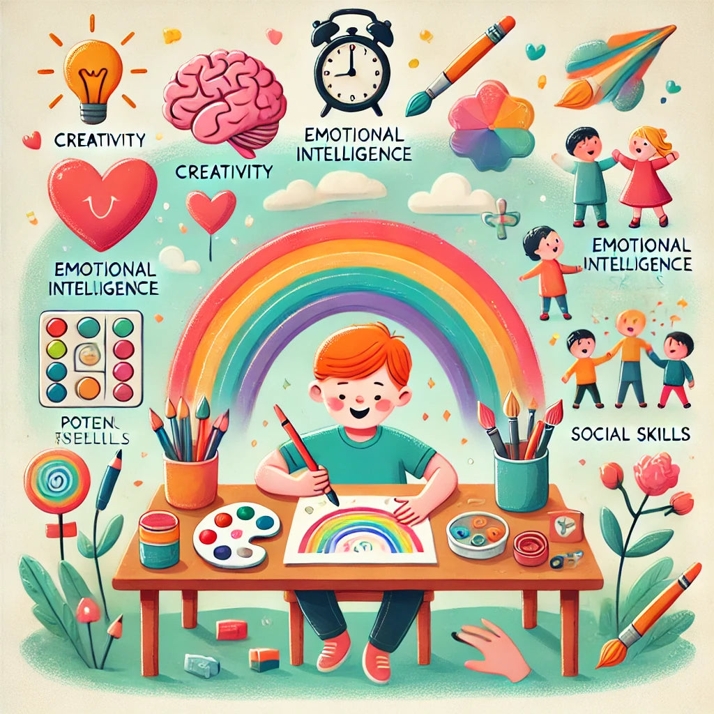 Why is art important in a child’s development? 7 benefits of creative expression